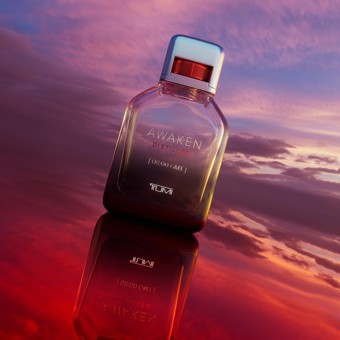 TUMI AWAKEN DISTILLED [08:00 GMT] - Extrait De Parfum Fragrance for Men - Stimulating Cologne with Woody Notes - 3.4 oz Beauty & Personal Care TUMI