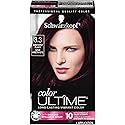 Schwarzkopf Color Ultime 3.3 Amethyst Black Hair Dye, Permanent Intense Black with Diamond Brilliance, Fade-Resistant, Covers Grays, All Hair Textures Beauty & Personal Care Schwarzkopf