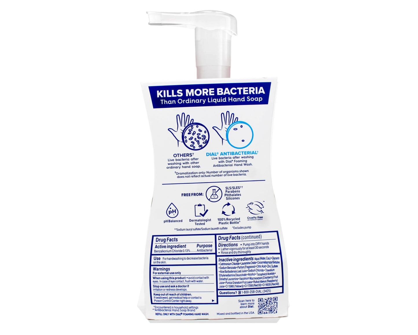 Dial Complete Foaming Hand Wash Antioxidant, Power Berries 7.5 oz (Pack of 3) Beauty & Personal Care Dial
