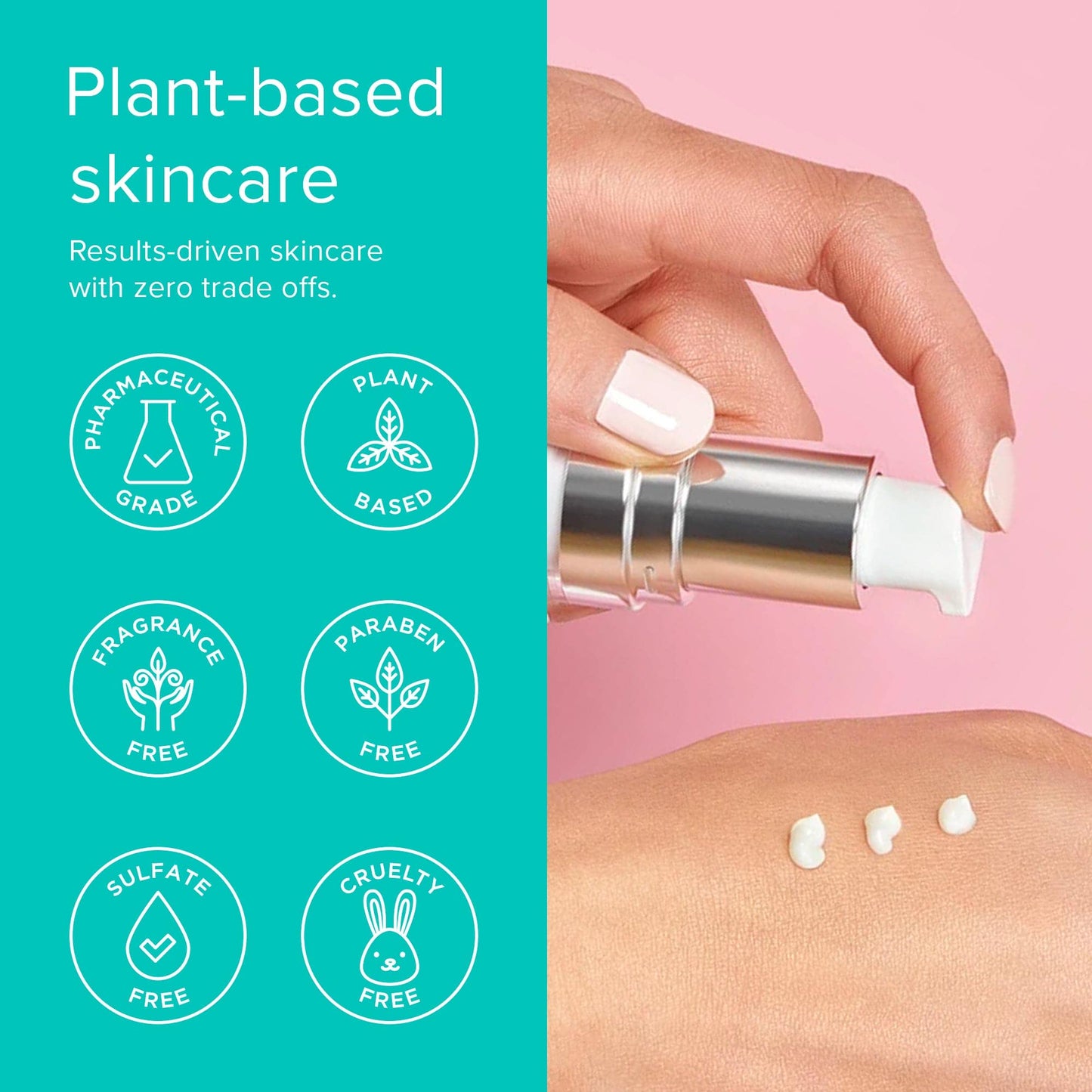 ClarityRx Easy On The Eyes Smoothing Eye Cream, Natural Plant-Based Anti-Aging Under Eye Cream for Dark Circles, Contains Hyaluronic Acid, Paraben Beauty & Personal Care ClarityRx