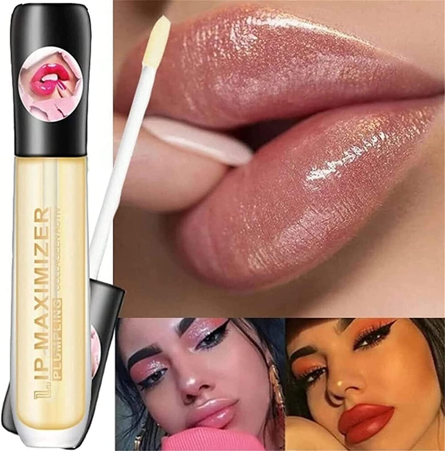 Kayswang Vitamin E Lip Plumping Serum Lip Hyaluronic Lip Plumper Instant Lip Filler for Moisturize Eliminate Dryness Wrinkles Enhances Plump Gloss Beauty and Personal Care Kayswang