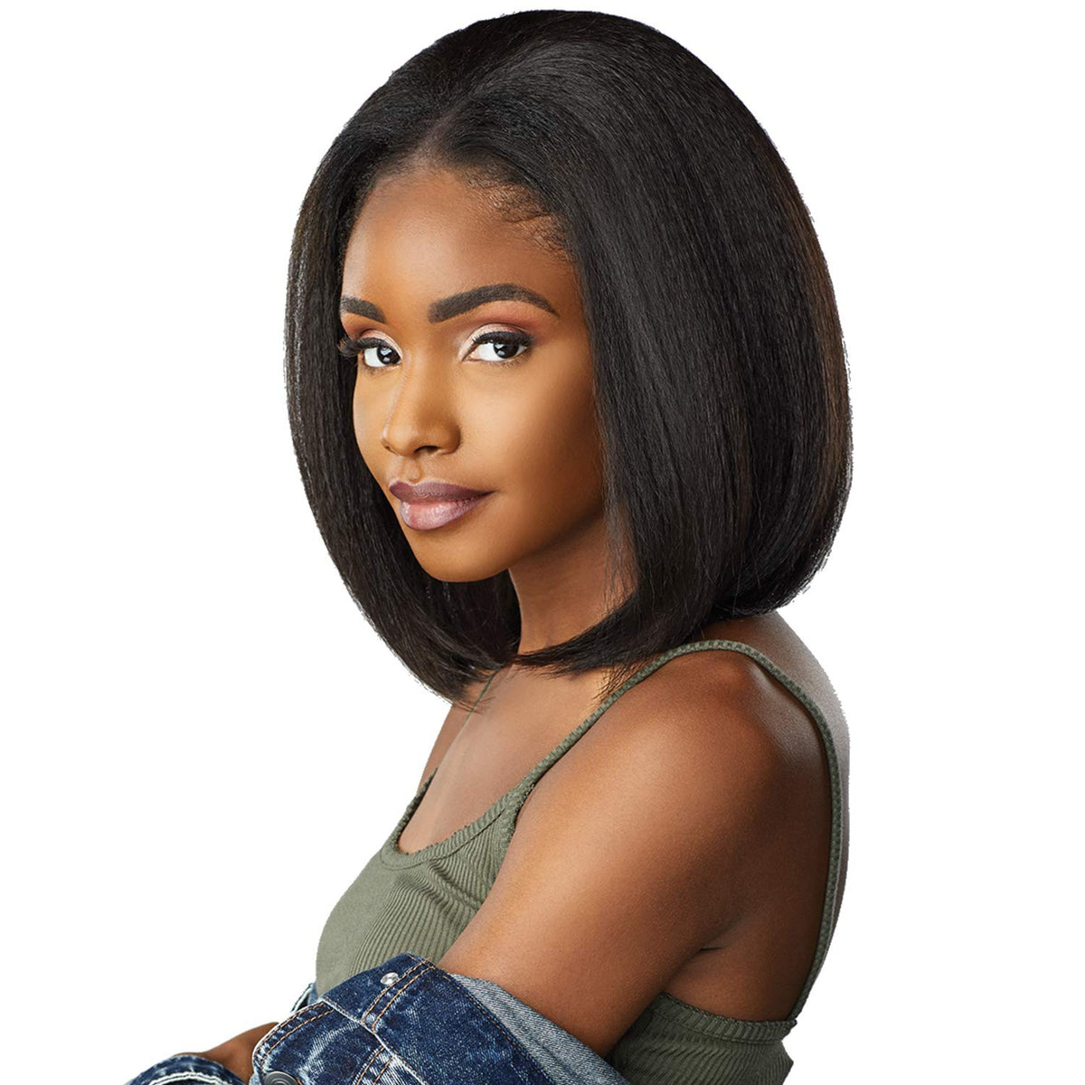 Sensationnel Curls Kinksandco Half Wig-Top Babe, 1 JETBLACK