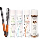 Complex Brazilian Keratin Blowout Hair Treatment 4 Bottles 300ml Value Kit Includes Sulfate Free and Easy Comb Queratina Keratina Brasilera Beauty & Personal Care KERATIN RESEARCH