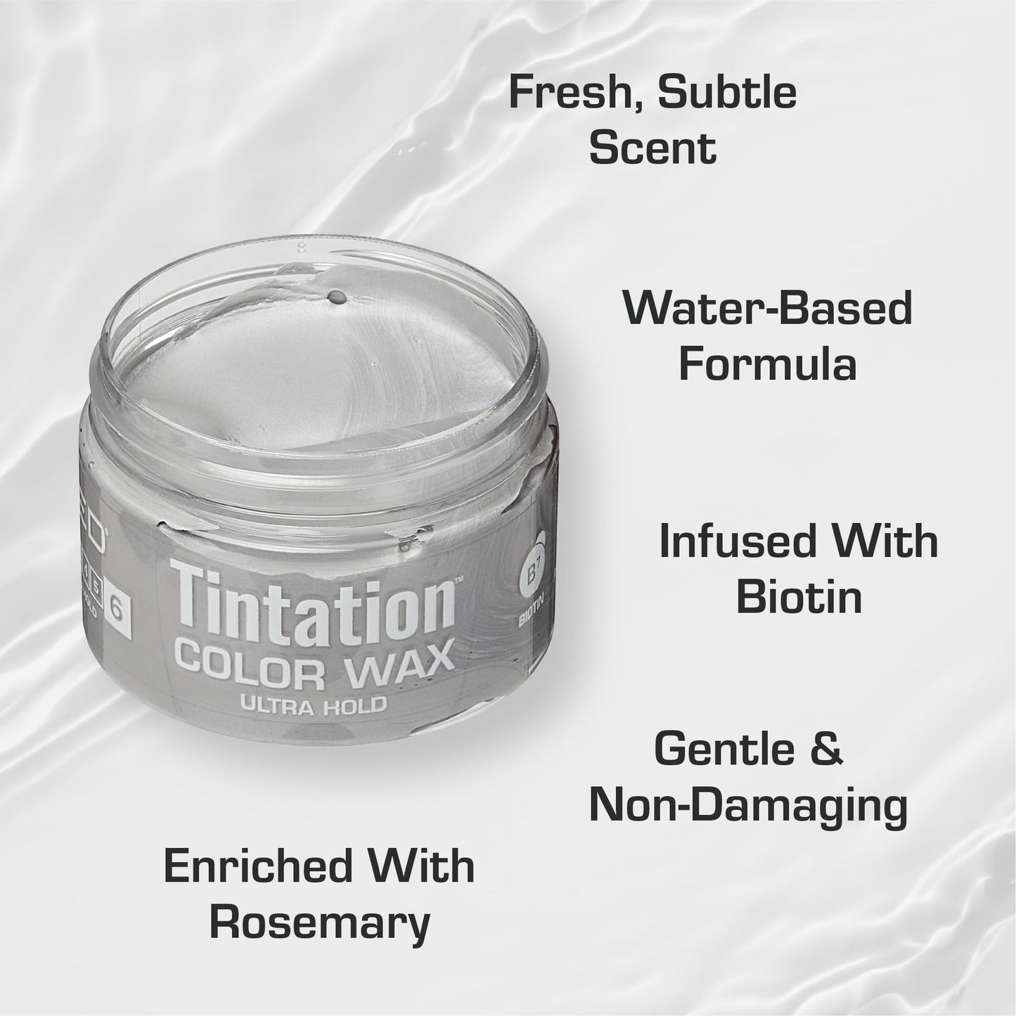 Red by Kiss Tintation Temporary Hair Color Wax - Vivid Instant Color, Ultra Hold, Water & Sweat Resistant, Curly Hair Safe, Non-Drying & Damage-Free Beauty & Personal Care Red by Kiss