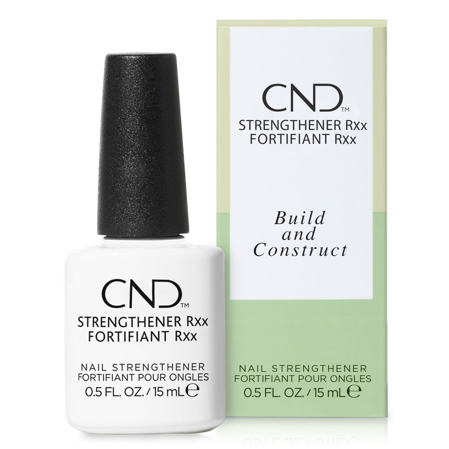 CND™ Strengthener RXx, Nail Strengthener for Tougher, Stronger Nails & Protection for Thin Nails, Stocking Stuffer for Women, 0.5 Fl Oz Beauty & Personal Care CND