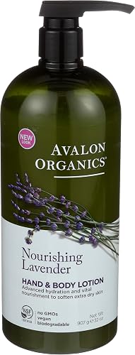 Avalon Organics Hand and Body Lotion Lavender - 32 fl oz Beauty & Personal Care Avalon Organics