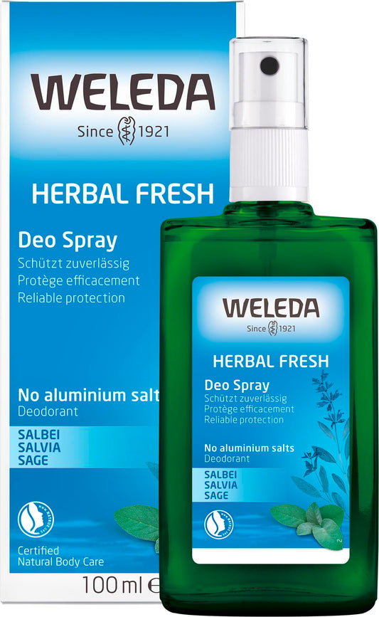 Weleda Deodorant Spray, Sage - 3.4 Ounce, (Pack of 2) Beauty and Personal Care Weleda
