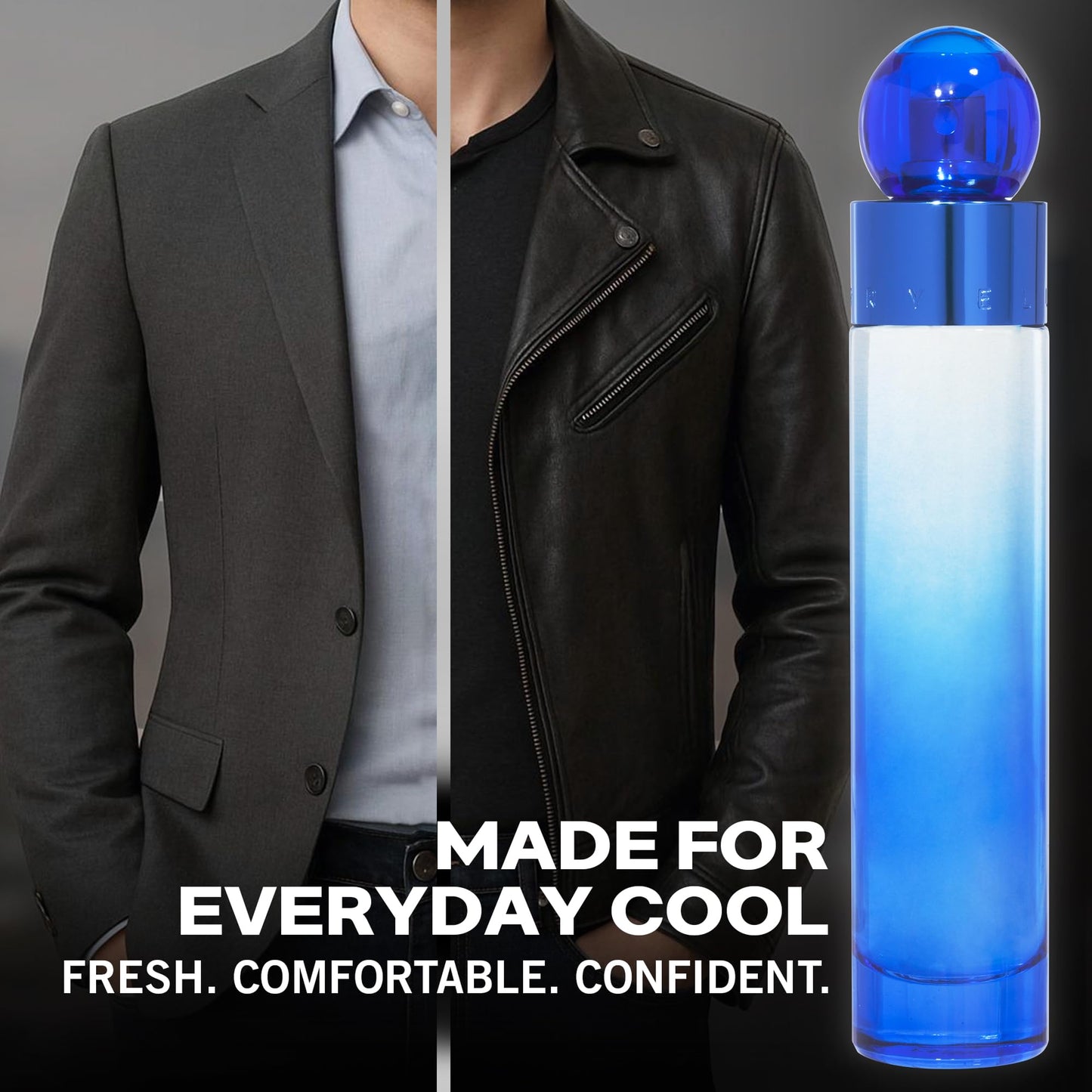 Perry Ellis 360° Very Blue Eau De Toilette Spray for Men - Mens Cologne, Long Lasting Perfume, EDT, Fragrance with Notes of Bergamot, Pear & Musk Beauty & Personal Care Perry Ellis