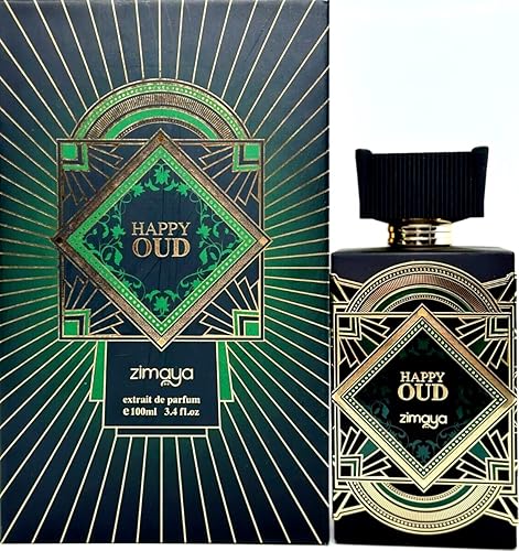 Zimaya Happy Oud Esprit de Parfum Spray, 3.4 Ounce (Unisex) Beauty & Personal Care zimaya