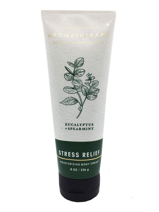 Bath & Body Works Aromatherapy Stress Relief Eucalyptus Spearmint Body Cream 8 Ounce Beauty & Personal Care Bath & Body Works