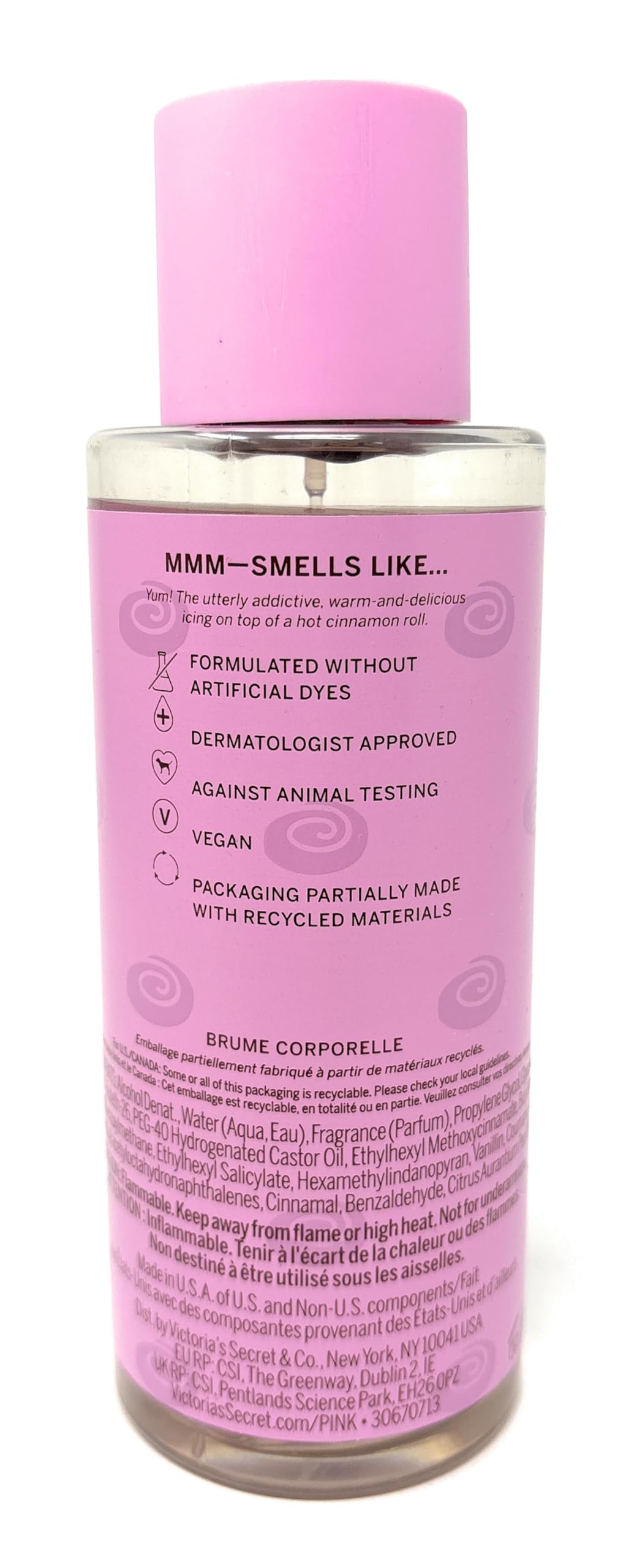 Victoria's Secret PINK Cinn-A-Drizzle Body Mist 8.4 fl oz Limited Edition