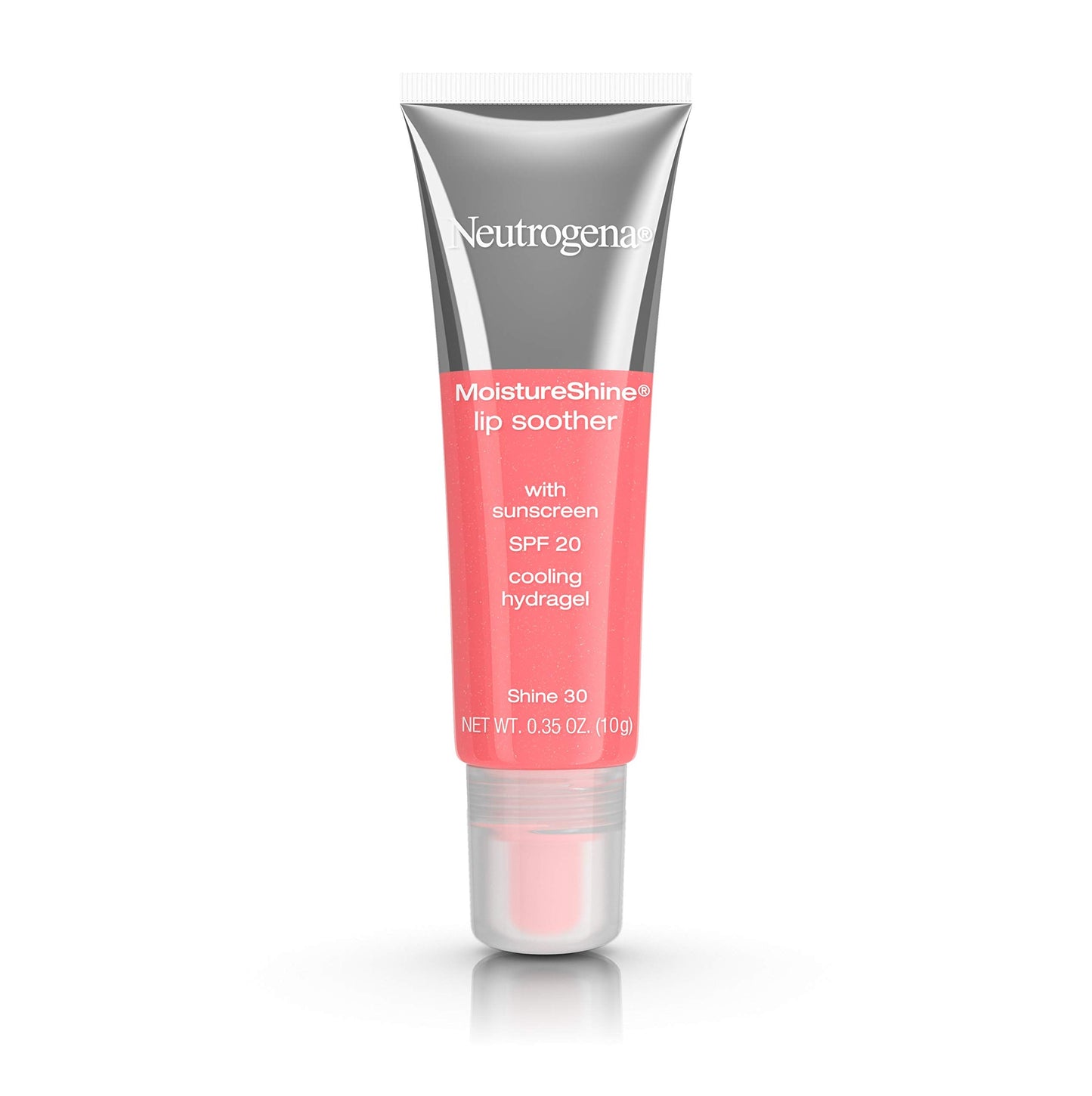 Neutrogena MoistureShine Lip Soother Gloss with SPF 20 Sun Protection, High Gloss Tinted Lip Moisturizer with Hydrating Glycerin and Soothing Cucumber Beauty & Personal Care Neutrogena