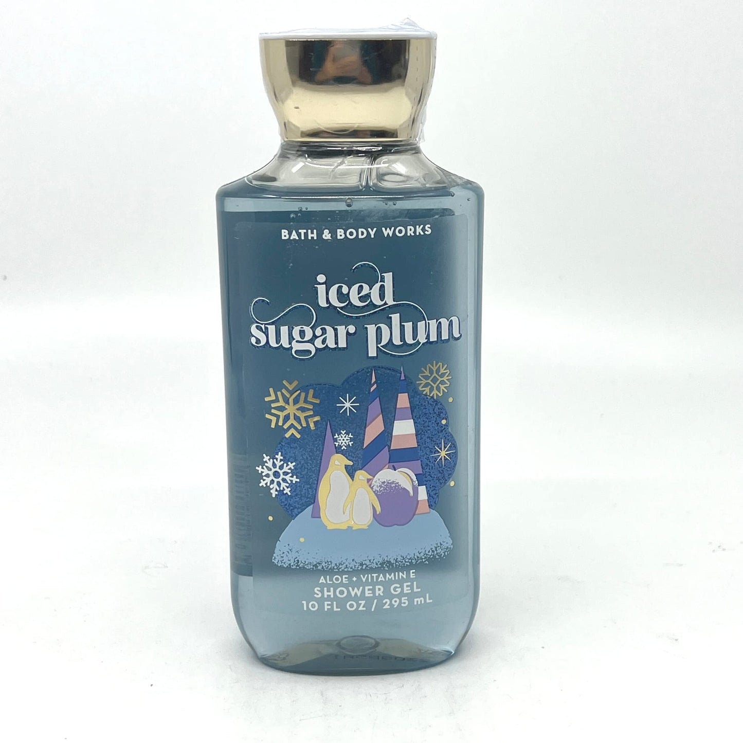 Bath & Body Works - Iced Sugar Plum - 3 pc bundle - Shower Gel 10 fl oz, Fine Fragrance Mist 8 fl oz, and Aloe + Vitamin E Body Lotion 8 fl oz Beauty and Personal Care Bath & Body Works