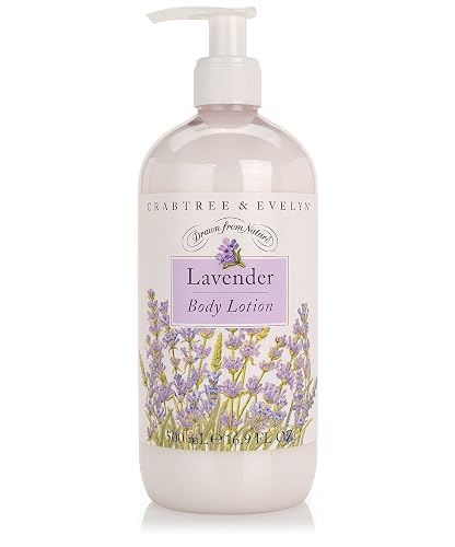 Crabtree & Evelyn Body Lotion, Lavender, 16.9 Fl Oz Beauty & Personal Care Crabtree & Evelyn