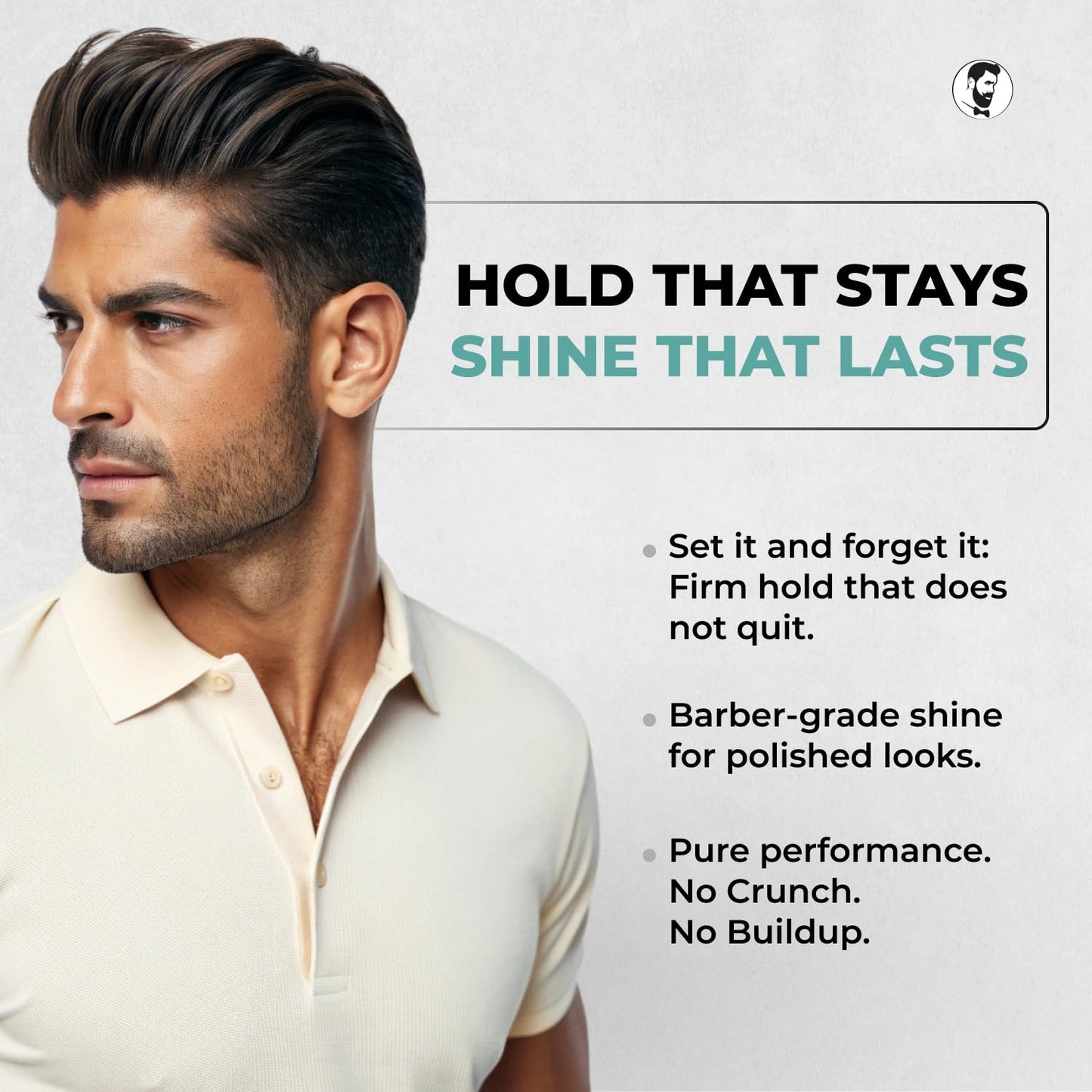 Gentlemen Republic 16oz Refined Hair Gel for Men - Premium Men's Hair Styling Product, 24 Hour High Hold & Shine. No Beeswax, Alcohol, or Parabens Beauty & Personal Care Gentlemen Republic