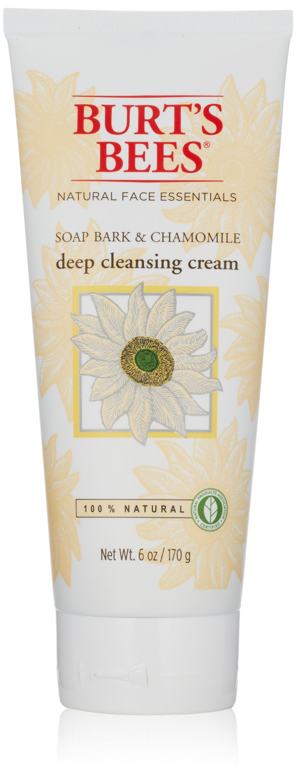 Burt's Bees Soap Bark & Chamomile Deep Cleansing Cream 6 oz (Pack of 2) Beauty & Personal Care Burt's Bees