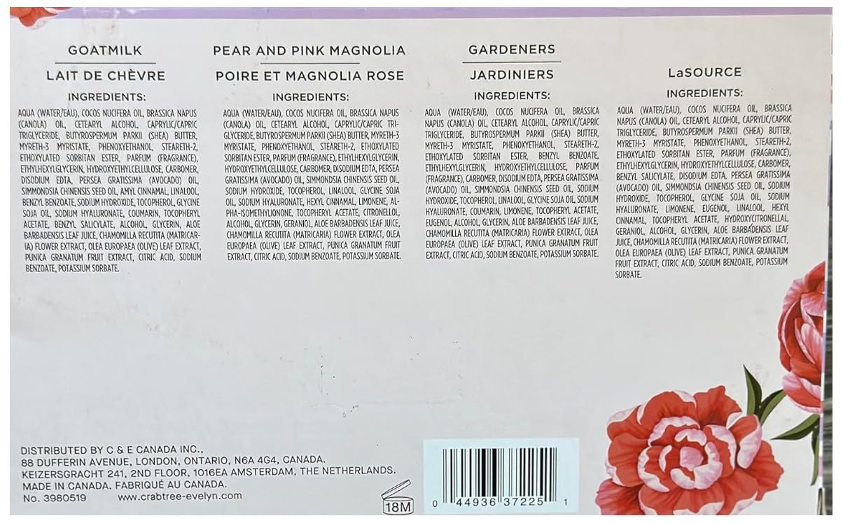 Crabtree & Evelyn Antioxidant Hand Therapy Moisturizer, 3.6 Fl Oz, Adult Beauty & Personal Care Crabtree & Evelyn