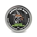 Badass Beard Care Beard Balm - Mountain Man Scent, 2 Ounce - All Natural Ingredients, Keeps Beard and Mustache Full, Soft and Healthy, Reduce Itchy Beauty & Personal Care Badass Beard Care