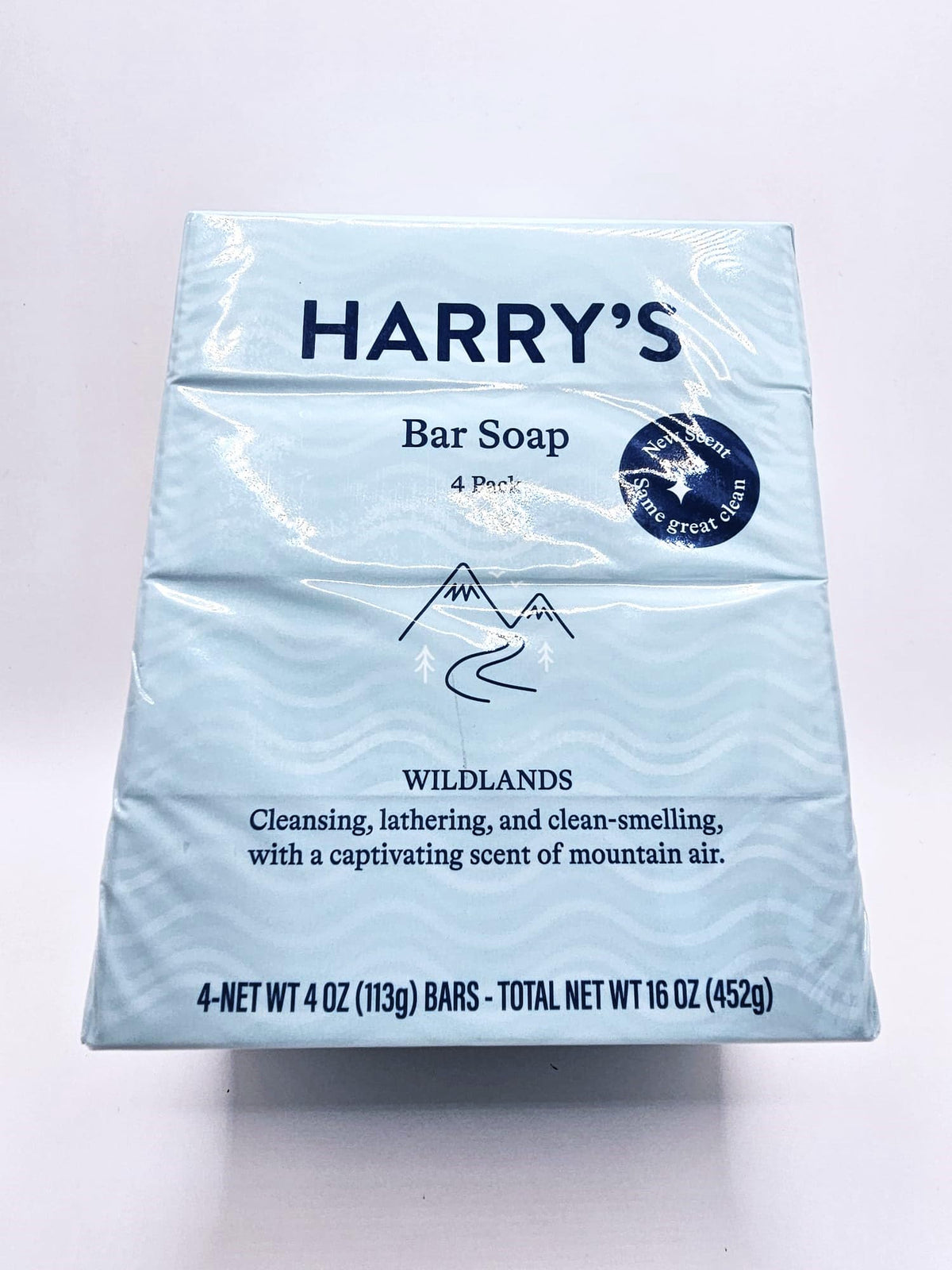 Harry's Wildlands Bar Soap, 4 Pack, 4 Oz Each, Blue Beauty & Personal Care Harry's