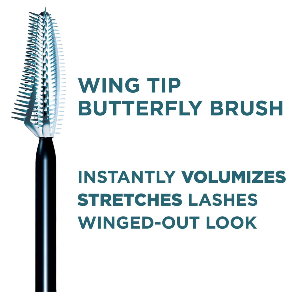 L'Oreal Paris Voluminous Butterfly Mascara, Washable, Blackest Black, 0.22 Fl. Oz., 1 Count Beauty & Personal Care L'Oreal Paris