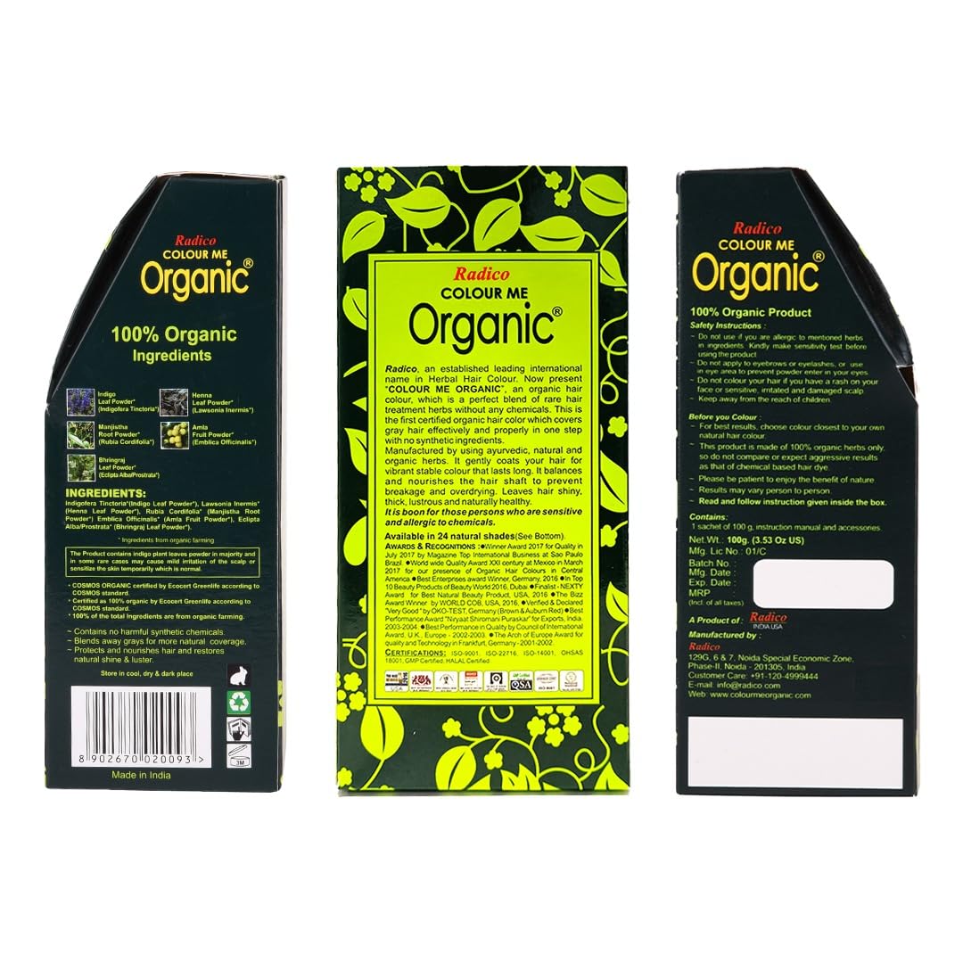 Radico Colour Me Organic (Soft Black) Beauty & Personal Care Radico