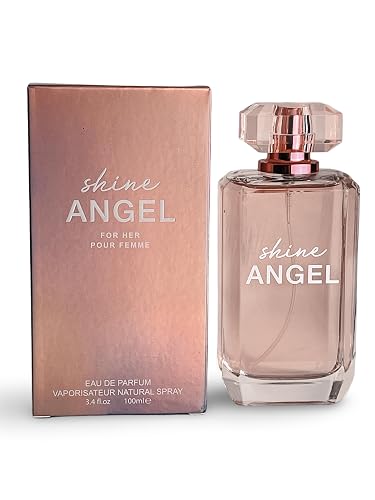 United Scents SHINE ANGEL Eau de Parfum for Women, 3.4 Fl Oz, Musk, Raspberry Nectar, Amber Beauty & Personal Care United Scents
