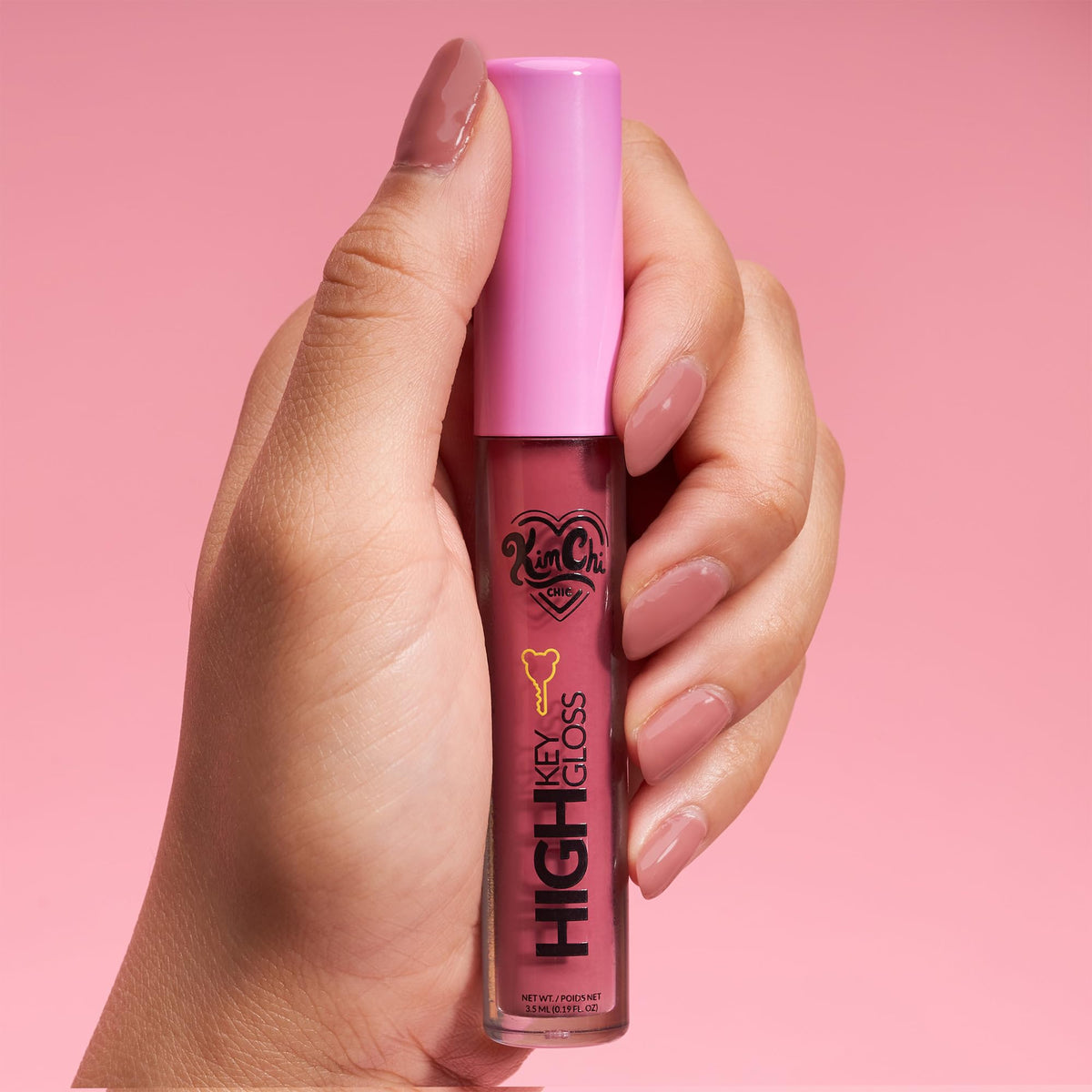 KimChiChic Beauty High Key Gloss, High-Shine Lip Gloss, Non-Sticky Lipgloss