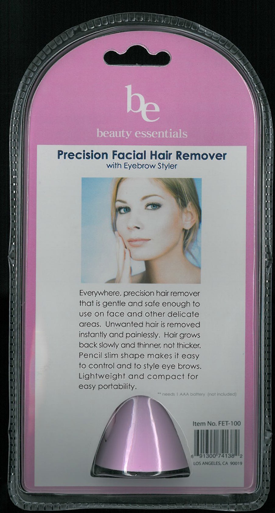 Pink Womens Facial Trimmer & Eyebrow Styling Kit Beauty and Personal Care Beauty Essentials