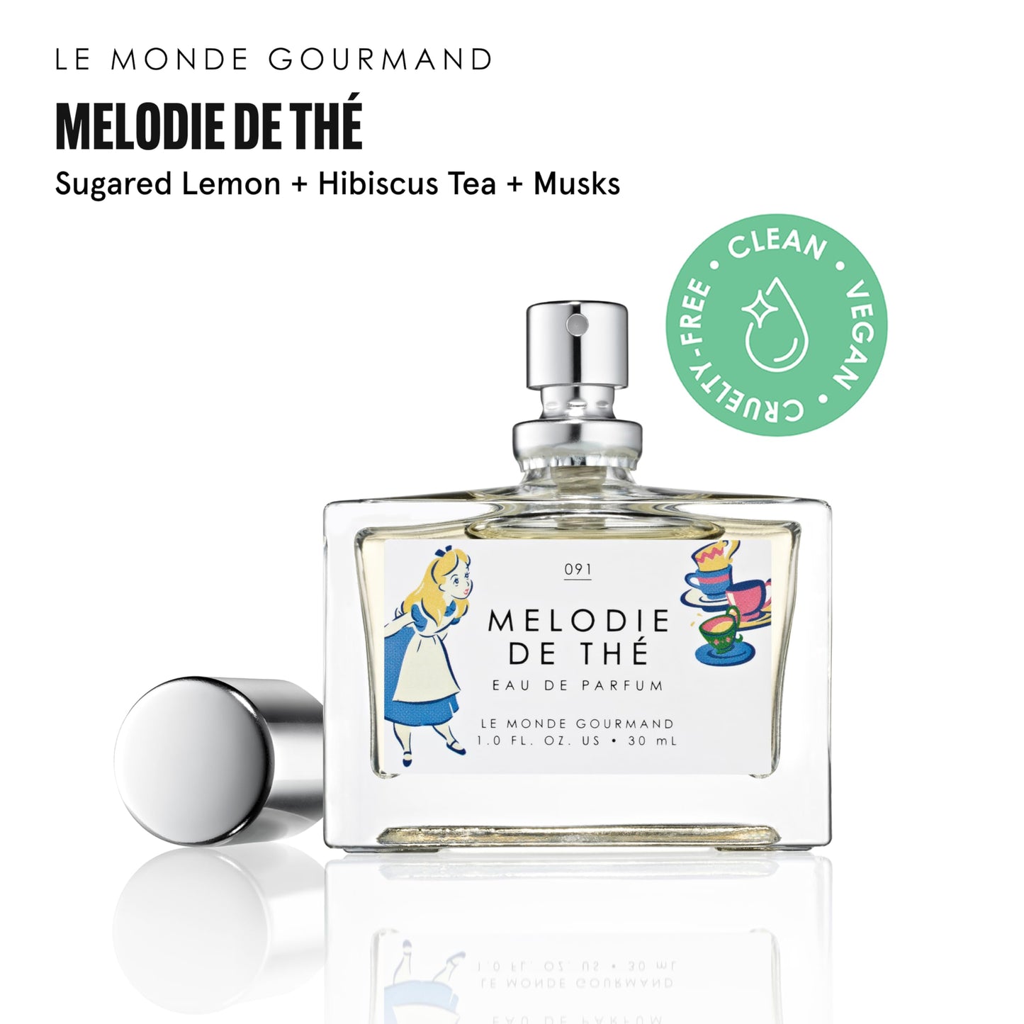 Le Monde Gourmand Disney x Alice in Wonderland Melodie de Thé Eau de Parfum Beauty & Personal Care Le Monde Gourmand