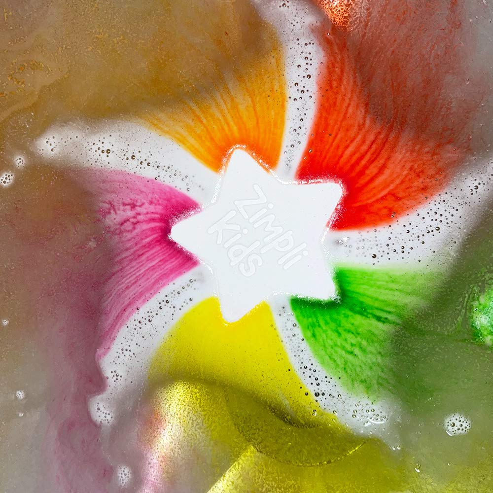 3 x Star Bath Bomb from Zimpli Kids, Create a Fizzing Bath Time Adventure Children’s Baff Bombz, Certified Biodegradable and Vegan Friendly Gift Beauty & Personal Care Zimpli Kids
