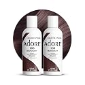 Adore Semi Permanent Hair Color (106 Mahogany) (2 Pack) | Vegan & Cruelty-Free Brown Hair Dye | No Ammonia, No Peroxide, No Alcohol | 4 Fl Oz Beauty & Personal Care Adore