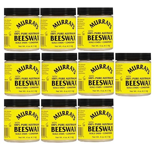 Murrays 100% Pure Beeswax 4 oz (10 pack) Beauty & Personal Care Murrays