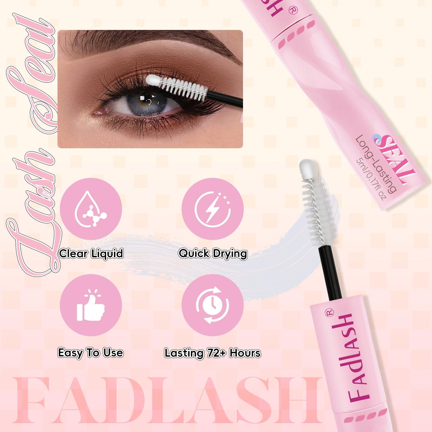 FADLASH Lash Clusters Volume Fluffy Eyelash Clusters 8-16mm DIY Cluster Eyelash Extensions with Soft Thin Band Reusable Individual Lashes for Self Use Beauty and Personal Care FADLASH