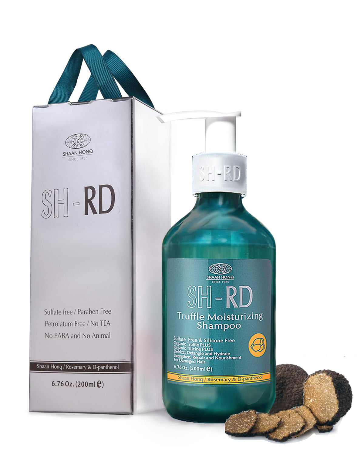 SH-RD Truffle Moisturizing Shampoo for Dry Damaged Hair | Shampoo with Truffle Extract, Keratin, Rosemary | Intense Hydration, Repair & Scalp Relief |