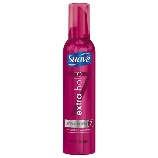 Suave Shaping Mousse, Extra Hold, 9 oz Beauty & Personal Care Suave