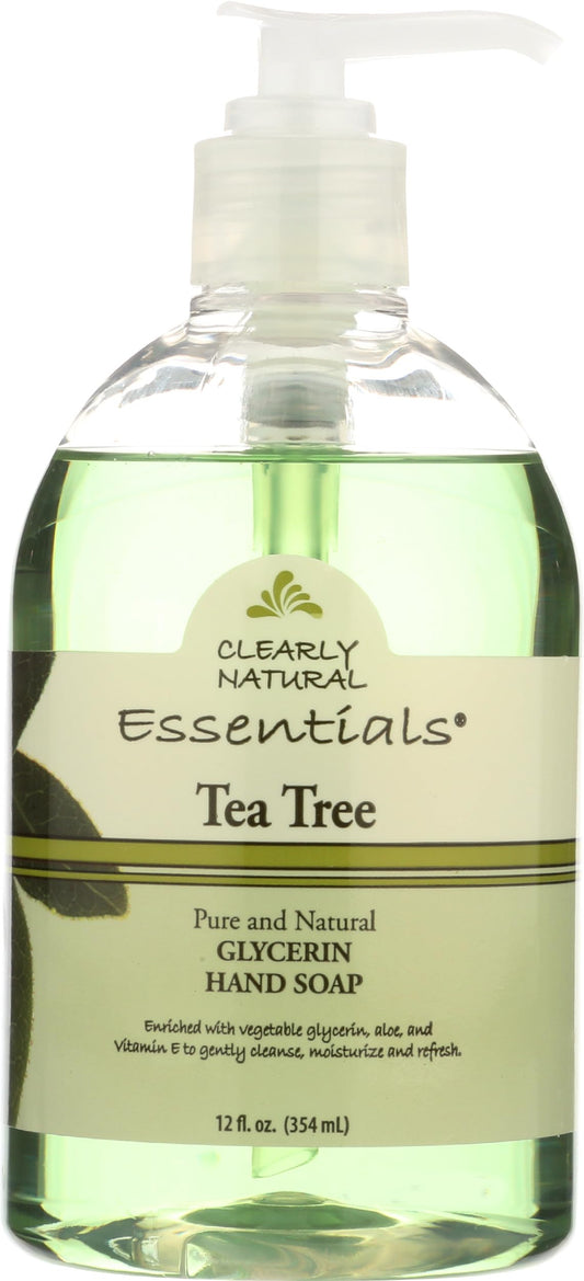 Clearly Natural, Soap Hand Liquid Tea Tree, 12 Fl Oz Beauty & Personal Care Clearly Natural