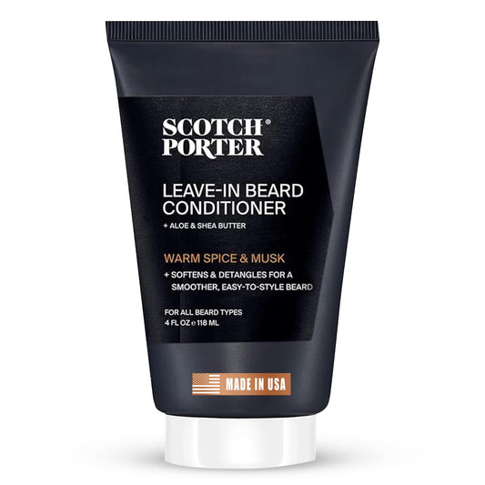 Scotch Porter Restorative Leave-In Beard Conditioner - Deep Conditioning Softener with Lightweight Feel, Reduces Frizz & Provides Long-lasting Beauty and Personal Care Scotch Porter Default Title