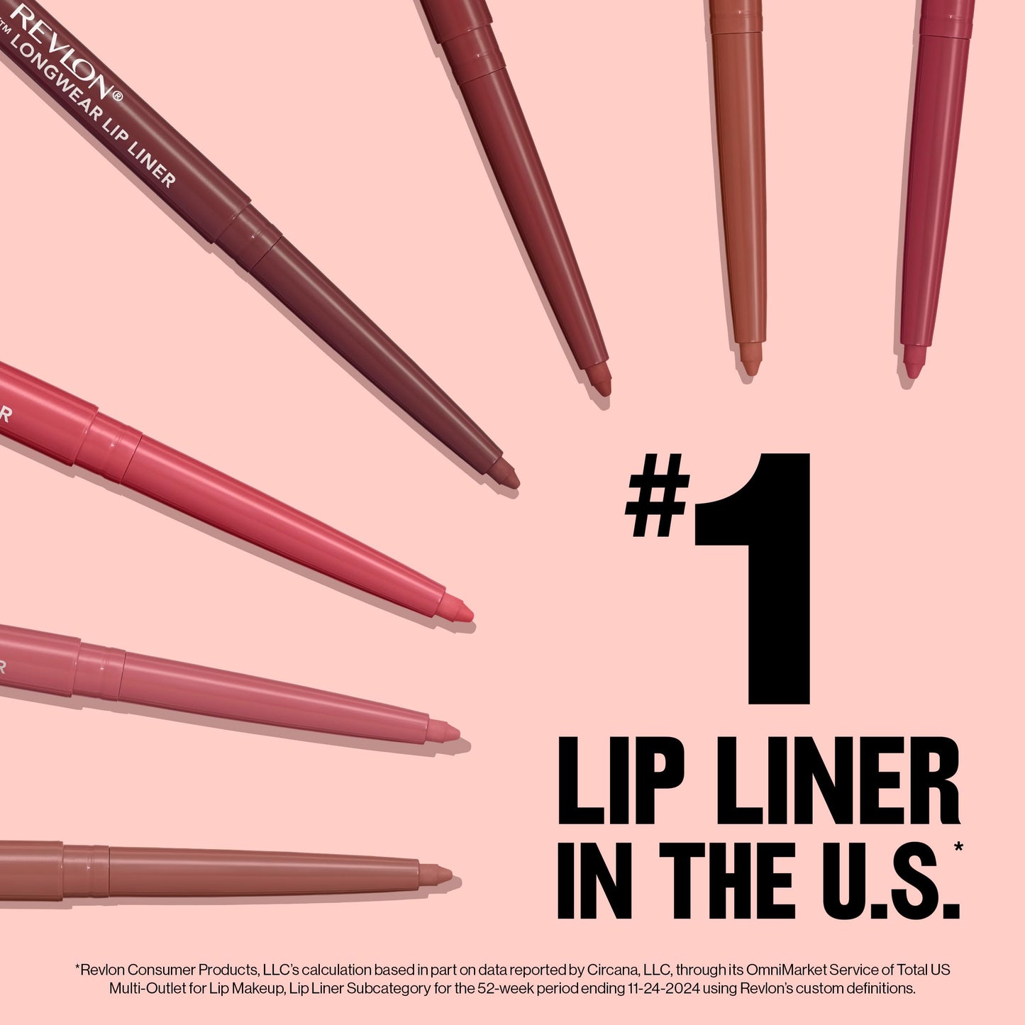 Revlon Colorstay Lip Liner Makeup with Built-in-Sharpener, Longwear Rich Colors, Smooth Application, 630 Nude, 0.01 oz Beauty & Personal Care REVLON
