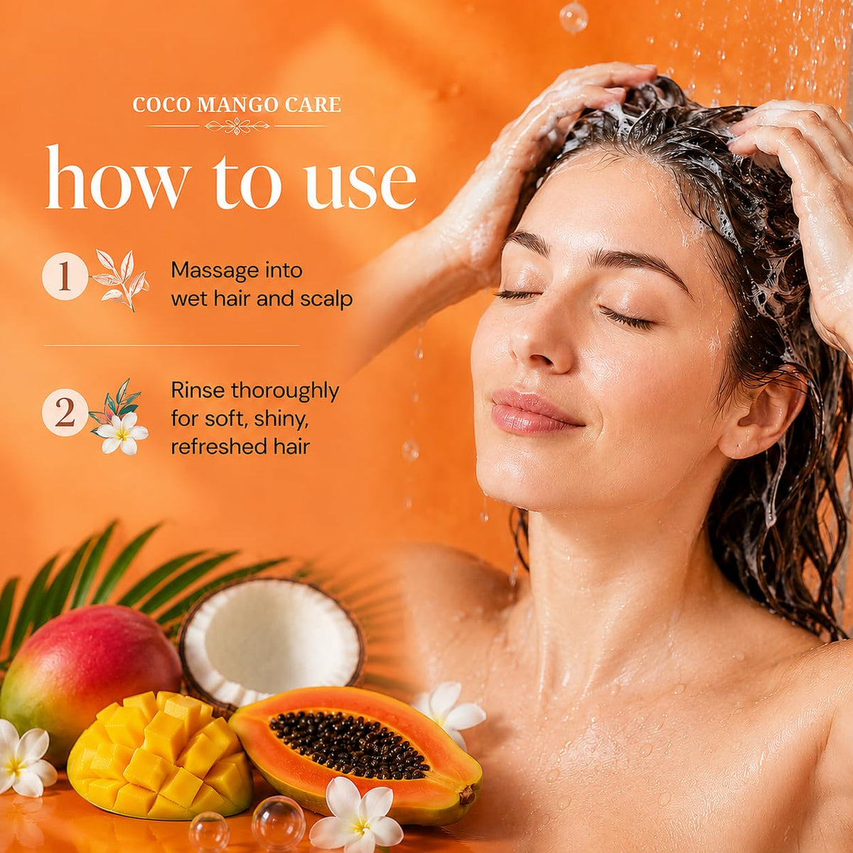 Ginger Lily Farms Botanicals Shampoo, 128oz/4pk, Coco Mango