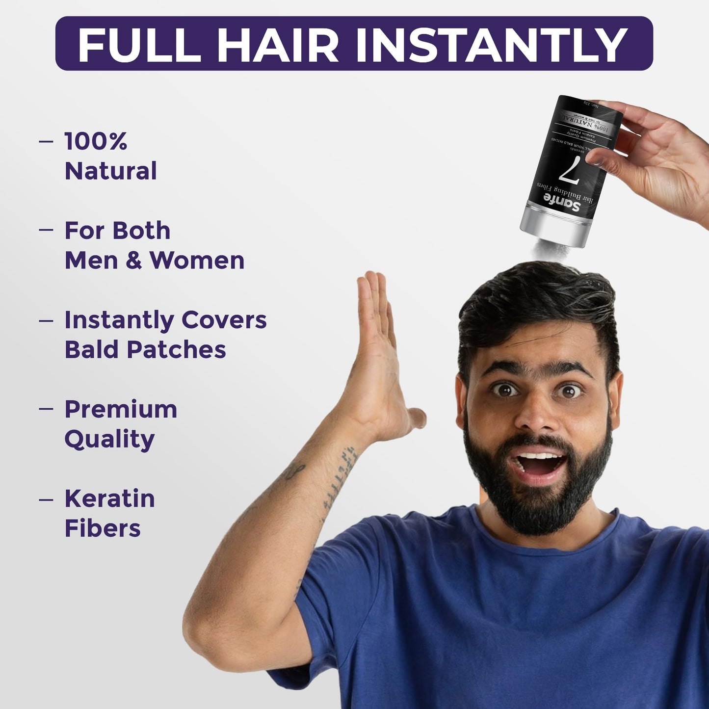 Sanfe Instant Bald Spot Covering Fibers- 22g Beauty and Personal Care Sanfe