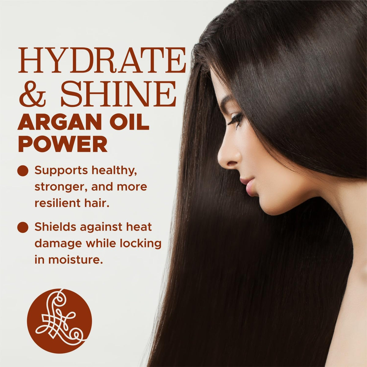 Luseta Argan Oil Hair Mask for Dry Damaged Hair, Repair & Hydration 16.9 Oz