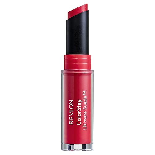 REVLON Lipstick, ColorStay Ultimate Suede Lipstick, High Impact Lip color with Moisturizing Creamy Formula, Infused with Vitamin E, 095 Finale, 0.09 Beauty & Personal Care REVLON