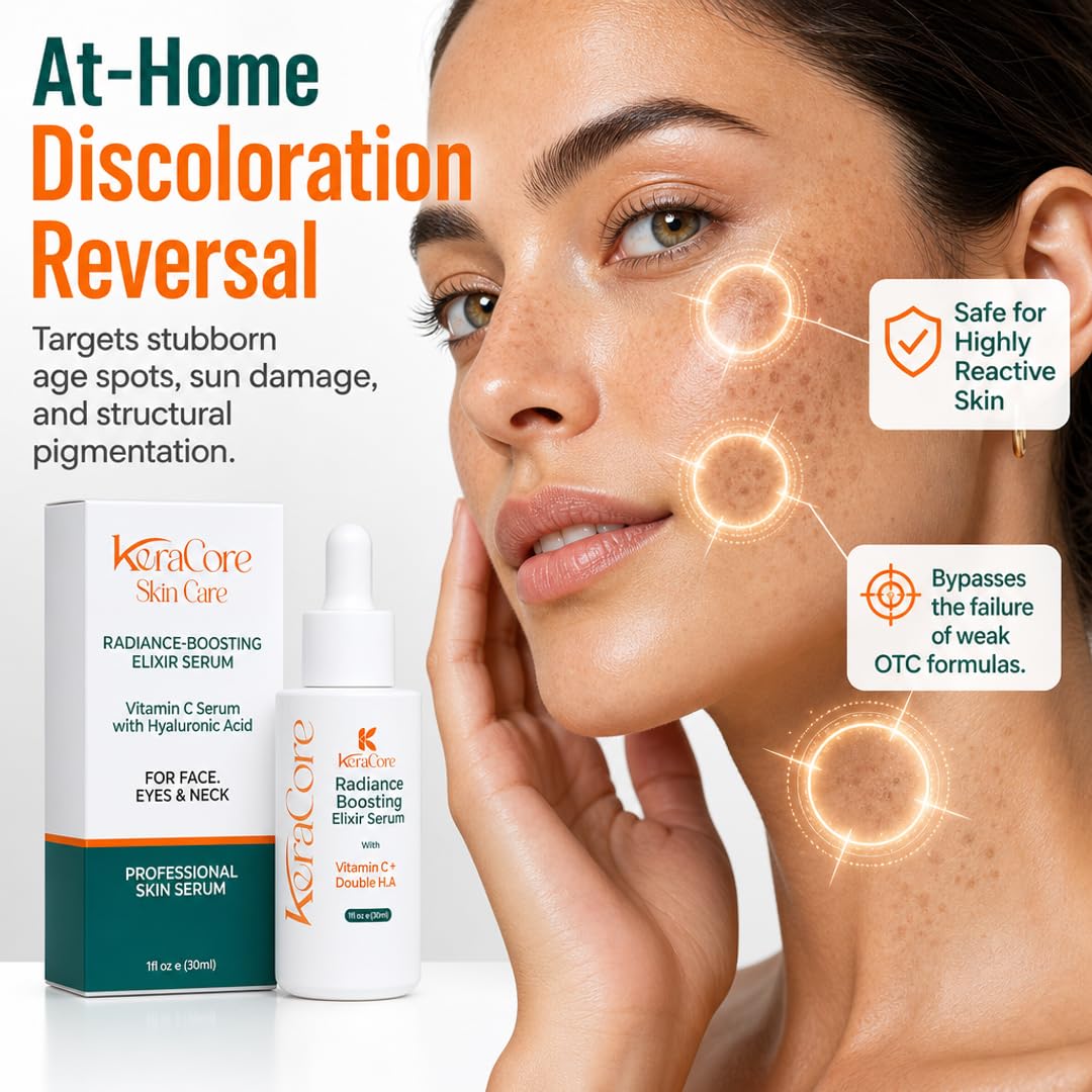KeraCore Anti-Aging Vitamin C Face Serum, Hydrating Skin Brightener