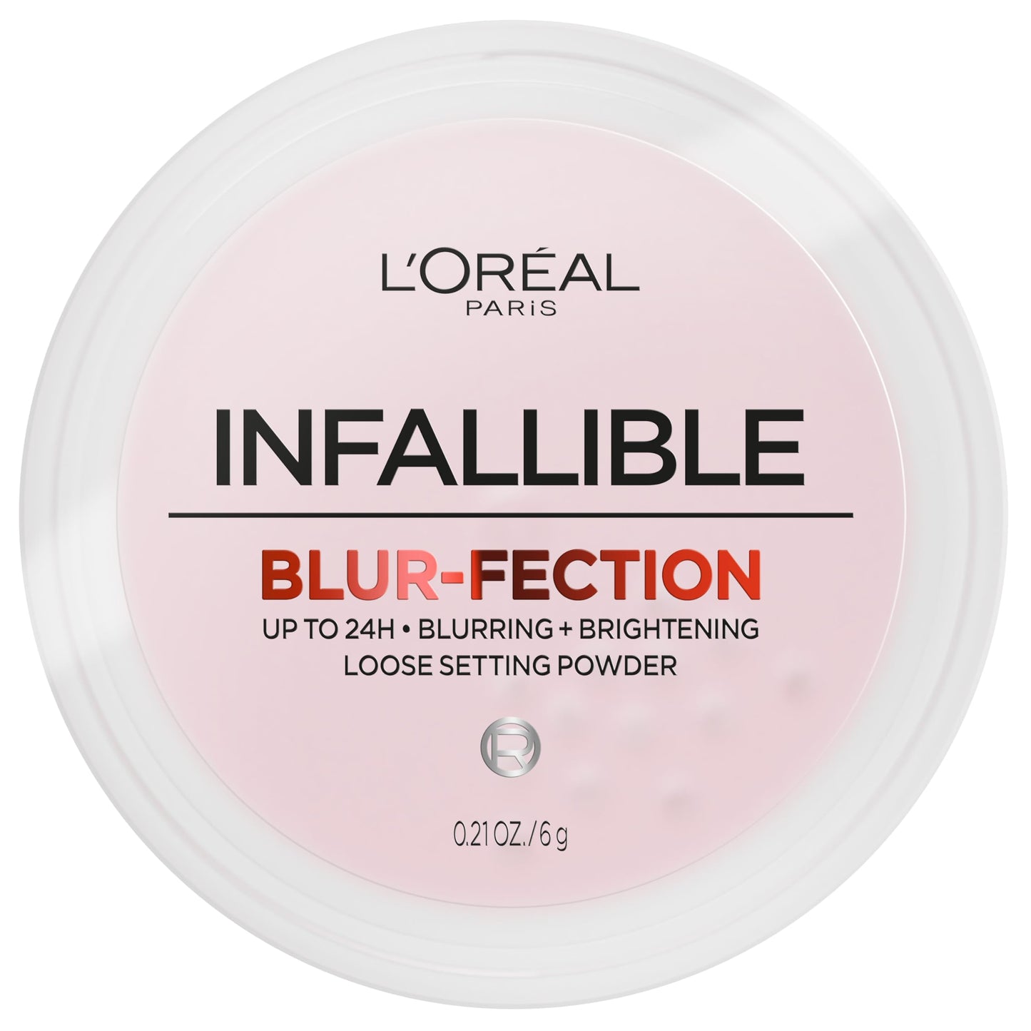 L'Oreal Paris Infallible Blur-fection Longwear Loose Setting Powder, Blurring Face Powder With Up to 24HRs of Wear, Brightening Light Pink, 1 Kit Beauty & Personal Care L'Oreal Paris