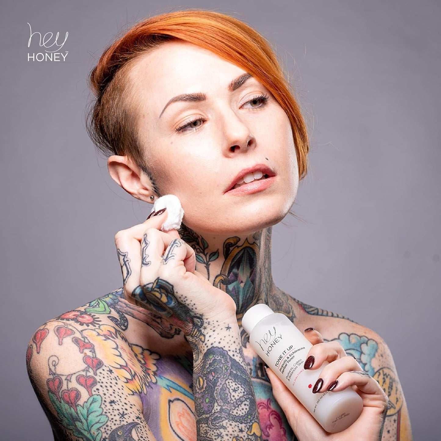 Hey Honey Tone It Up Facial Toner with Propolis Echinacea & Niacinamide | Soothes Skin Redness Hydrates & Restores Skin Barrier | Alcohol-Free Toner Beauty & Personal Care Hey Honey