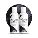 Adore Semi Permanent Hair Color (120 Black Velvet) (2 Pack) | Vegan & Cruelty-Free Black Hair Dye | No Ammonia, No Peroxide, No Alcohol | 4 Fl Oz Beauty & Personal Care Adore