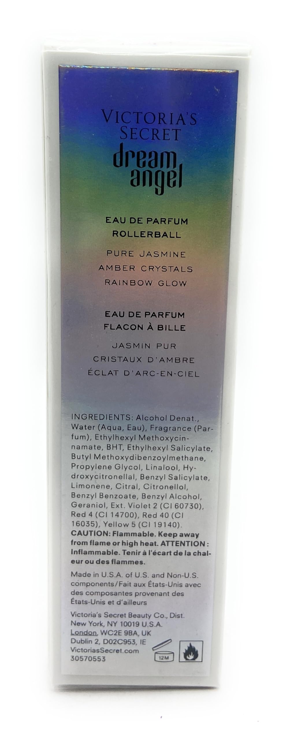 Victoria's Secret Dream Angel Eau de Parfum Rollerball For Women 0.23 Fluid Ounce Travel Size