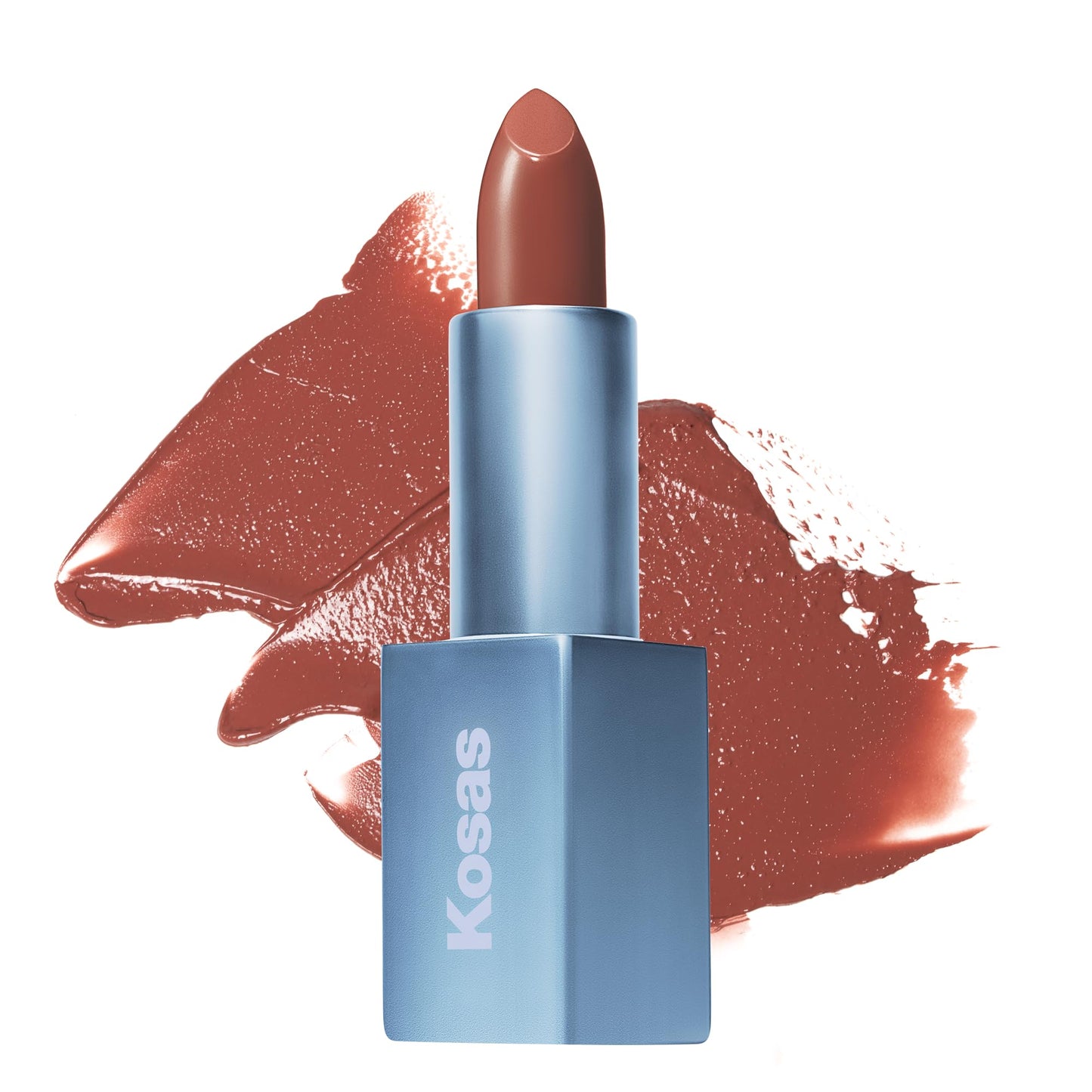 Kosas Weightless Lip Color Nourishing Satin Lipstick - High Impact Lip Color with Clean Formula - Comfy Feel & Soft Finish - Turned On Beauty & Personal Care Kosas