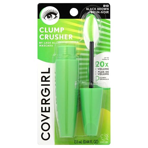 COVERGIRL - Clump Crusher by Lash Blast Mascara, 20X More Volume, Double Sided Brush, Long-Lasting Wear, 100% Cruelty-Free Beauty & Personal Care COVERGIRL