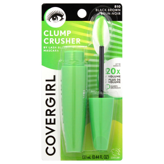 COVERGIRL - Clump Crusher by Lash Blast Mascara, 20X More Volume, Double Sided Brush, Long-Lasting Wear, 100% Cruelty-Free Beauty & Personal Care COVERGIRL